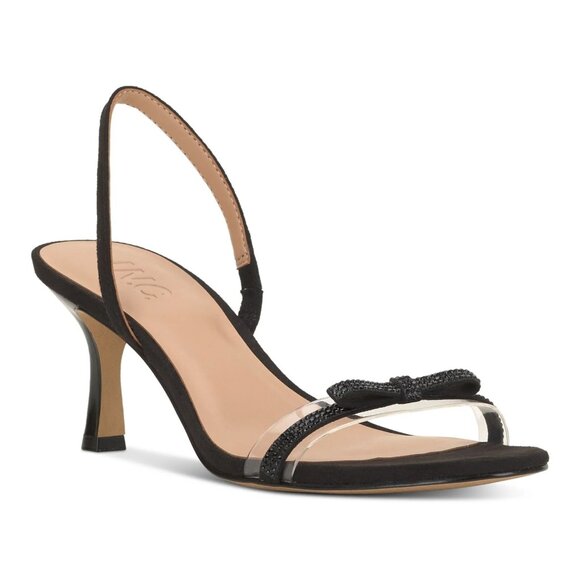 Inc Womens Round Toe Stiletto Slip on Dress Slingback Sandals - Picture 1 of 4